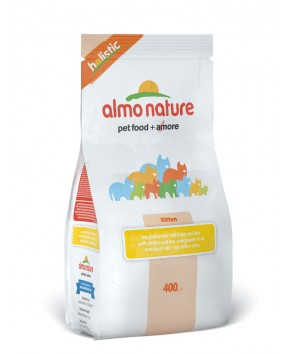 Корм Almo Nature для котят с курицей и коричневым рисом, Kitten Chicken&Rice, 12 кг